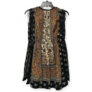 Handmade Smock Bohemian Cotton Feel Floral Cortagecore Apron